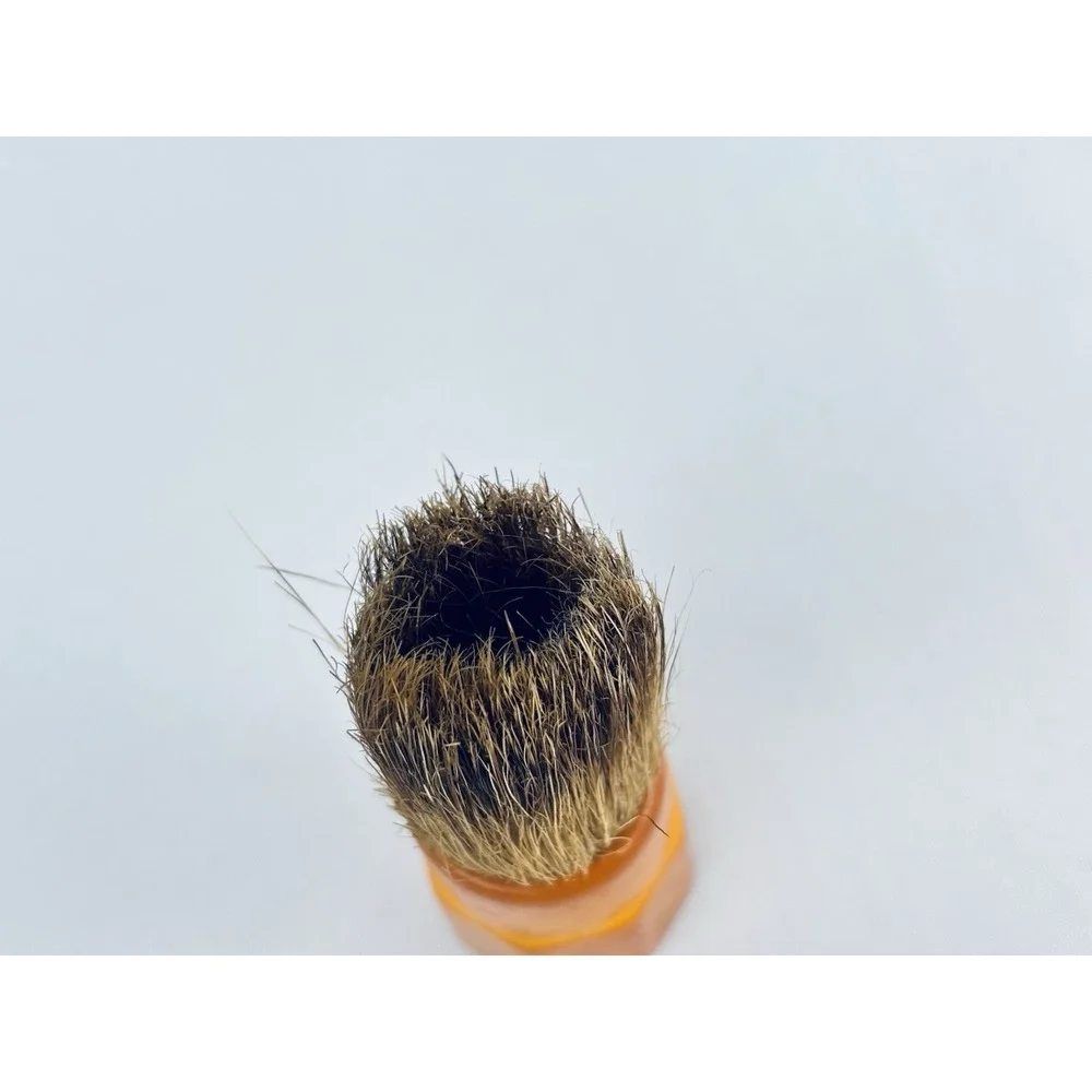 Vintage Stanley Butterscotch Bakelite Barber SHAVING BRUSH